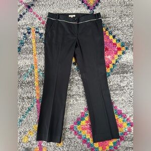 Burberry black stretch khaki/chino straight leg pant. Inseam 29.5”